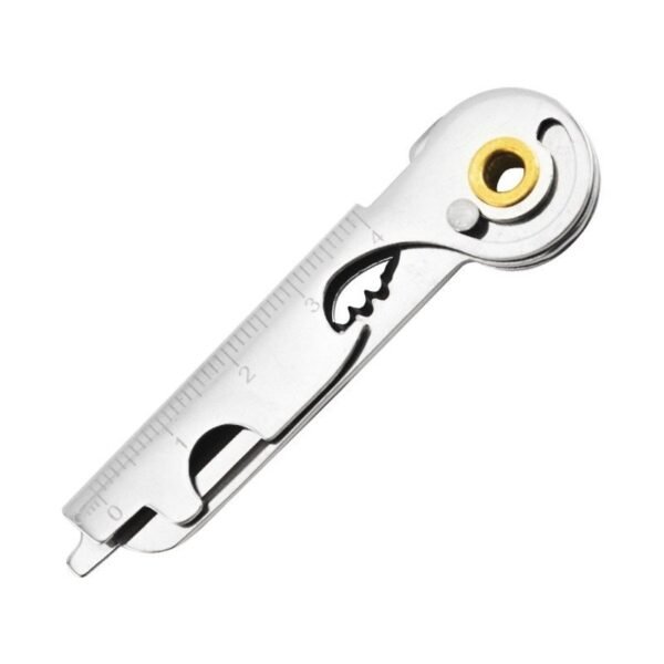 Brand New Stainless Steel Multifunctional Key Tool Bottle Opener Rotary Screwdriver Outdoor Knife Gift